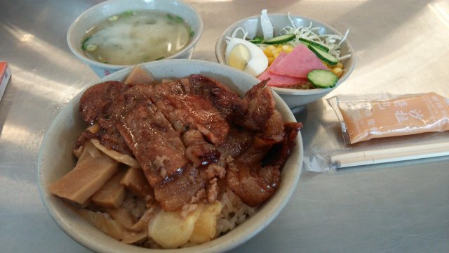 永楽焼肉飯の焼肉飯